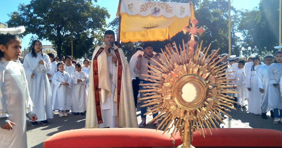 Festividad de Corpus Christi en San Pedro