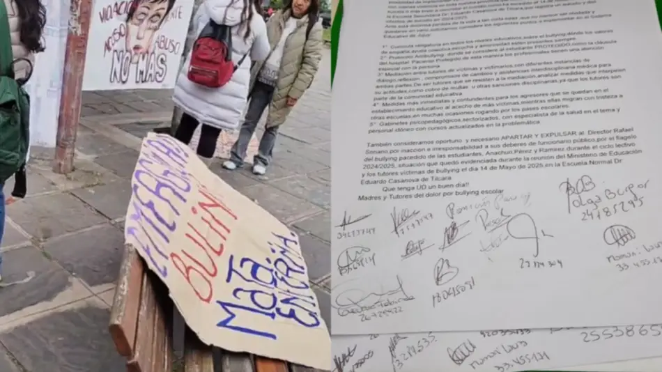 Padres reclaman políticas urgentes contra el bullying escolar