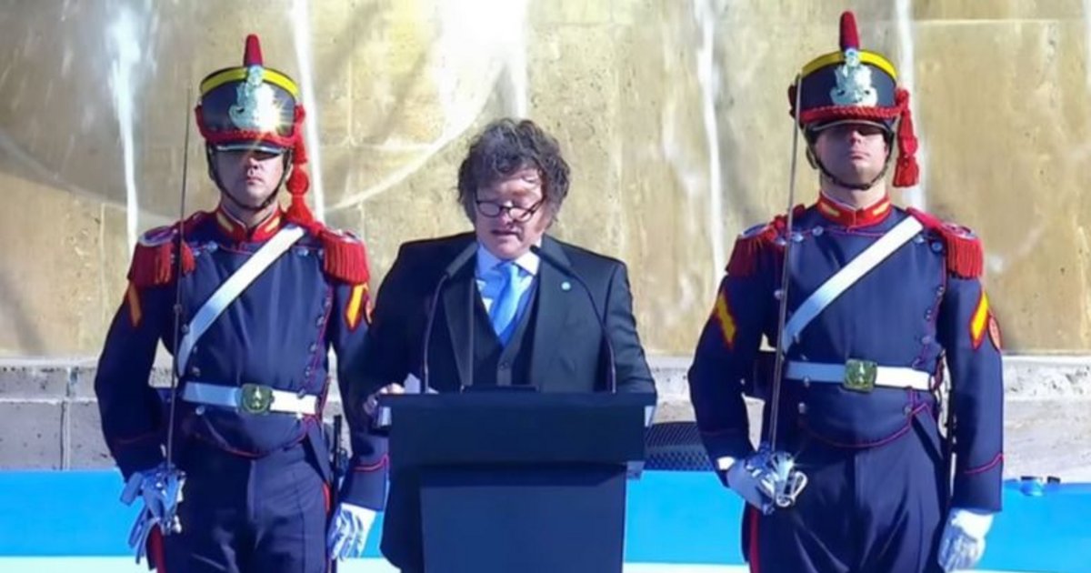 El Presidente participó del acto del Día de la Bandera en Rosario