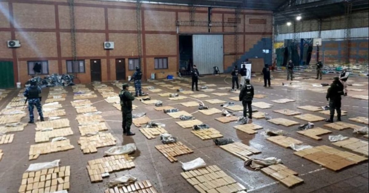 Secuestraron cerca de seis toneladas de marihuana