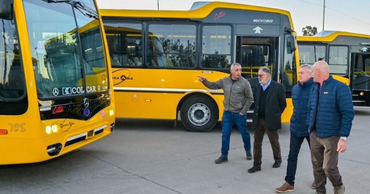 Quince nuevas unidades para el transporte urbano