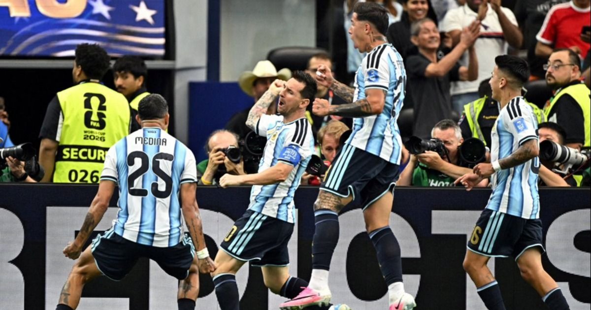 De la mano de Messi, Argentina ya clasificó