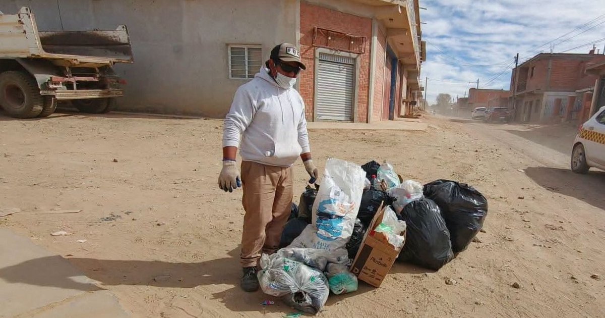 Hallaron residuos patógenos en plena vía pública