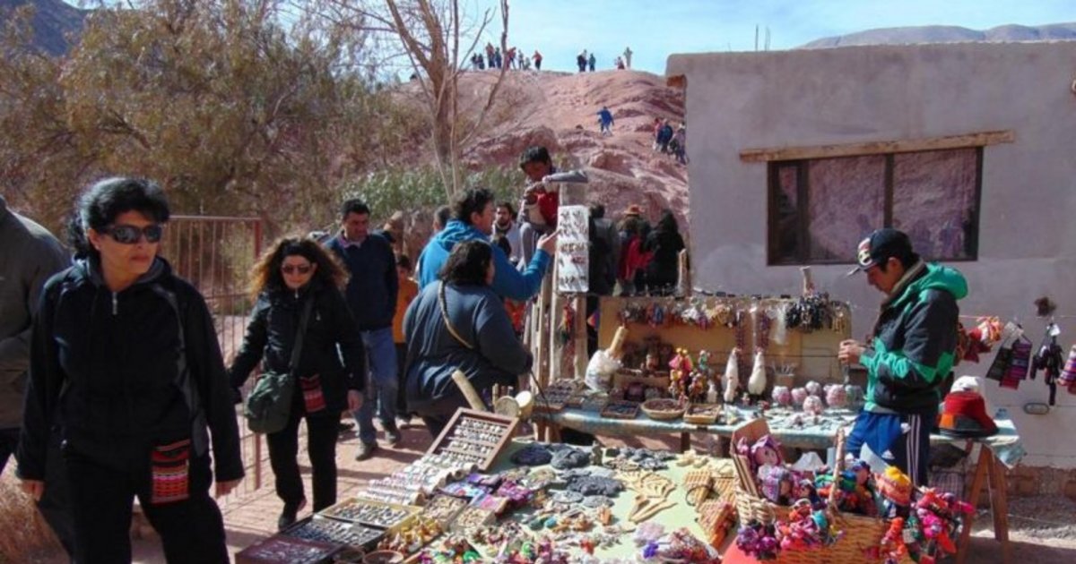 Los turistas coparon las calles del Purmamarca | Vacaciones de invierno