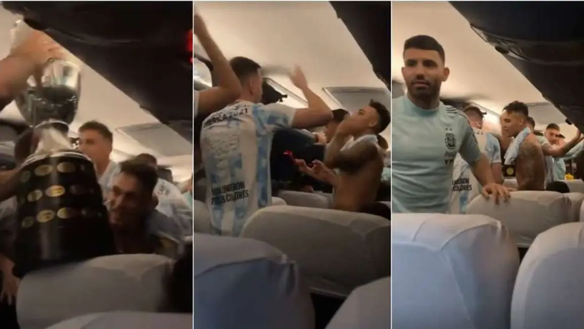 "Qué te pasa Brazuca": la letra del hit de los jugadores de la Selección Argentina en el avión