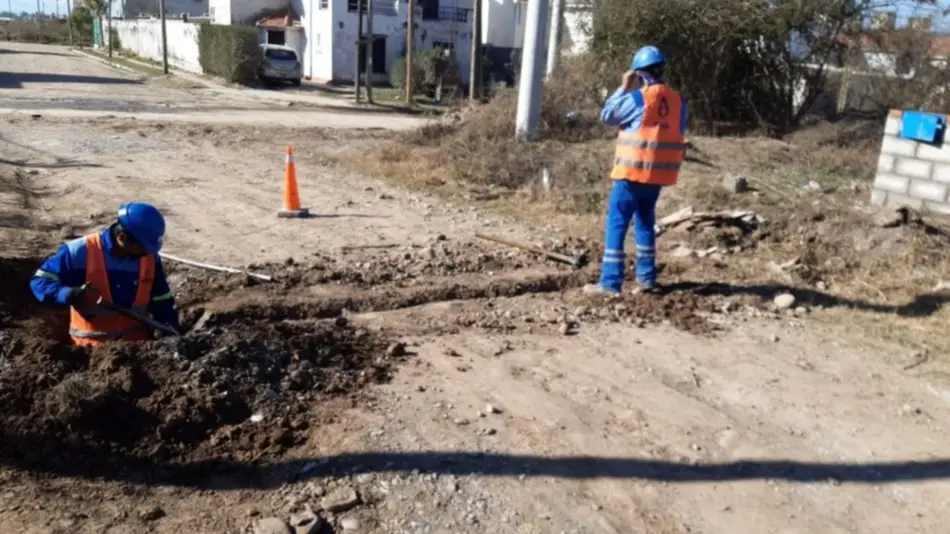 Obras para mejorar la presión de agua 