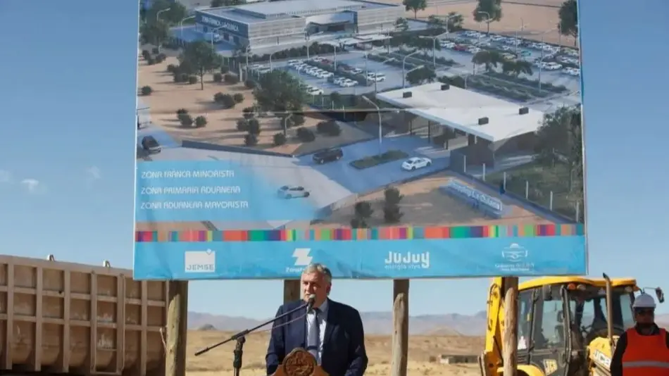 Iniciaron la construcción de zona franca minorista