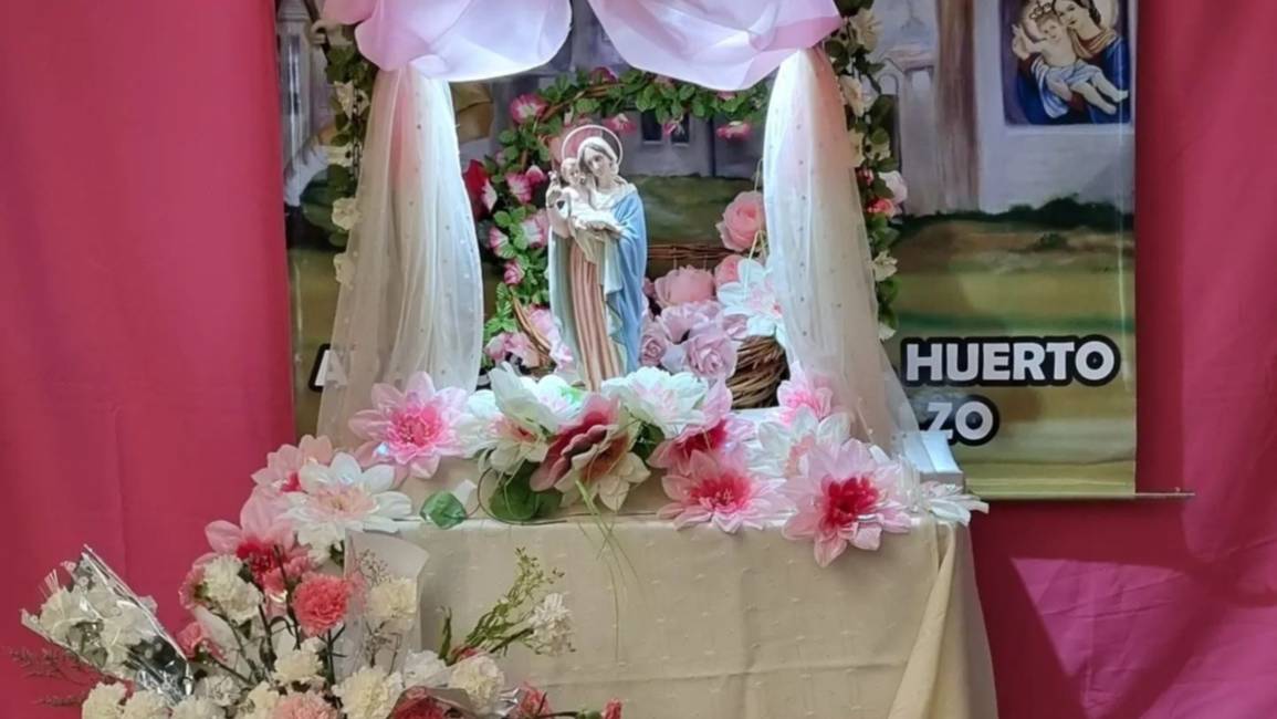 Hoy celebran la fiesta en honor a Nuestra Señora del Huerto