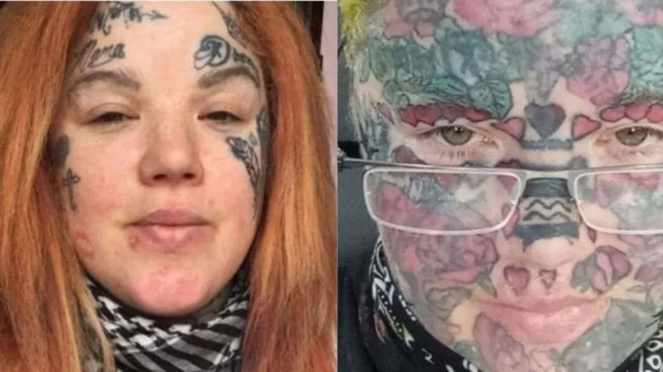 Se volvió adicta a los tatuajes, se hizo más de 800 en todo el cuerpo y ahora no consigue trabajo