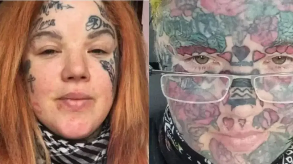 Se volvió adicta a los tatuajes, se hizo más de 800 en todo el cuerpo y ahora no consigue trabajo