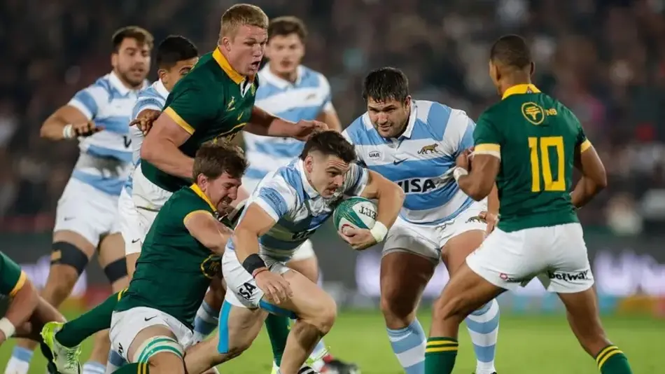 Los Pumas perdieron 22-21 ante Sudáfrica