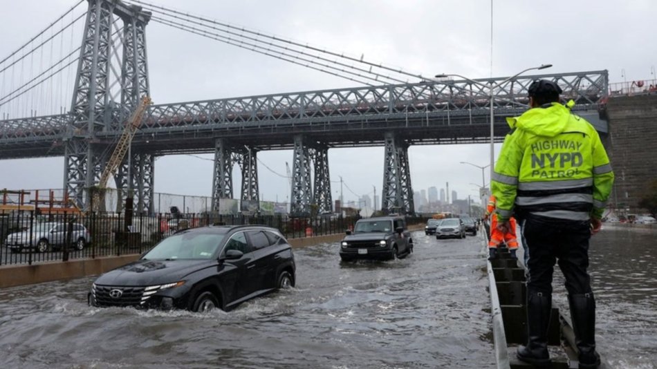 Inundaciones repentinas afectan a Nueva York, Nueva Jersey y Virginia