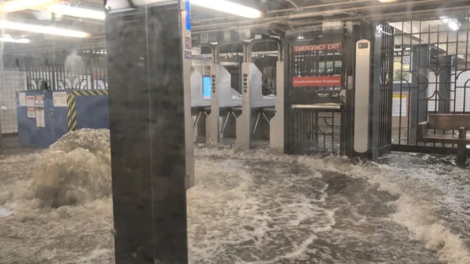 Severas inundaciones repentinas en Nueva York y Nueva Jersey