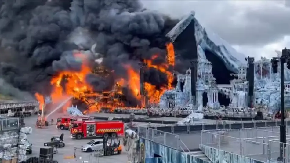 El escenario principal de Tomorrowland sufrió un grave incendio a dos días del inicio del festival