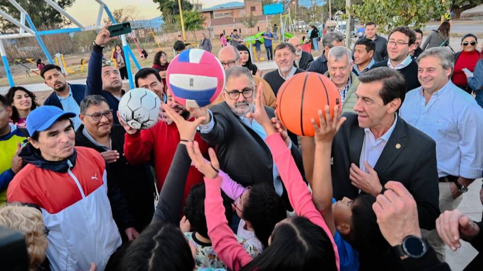 Vecinos de Alto Comedero ya cuentan con un nuevo polideportivo