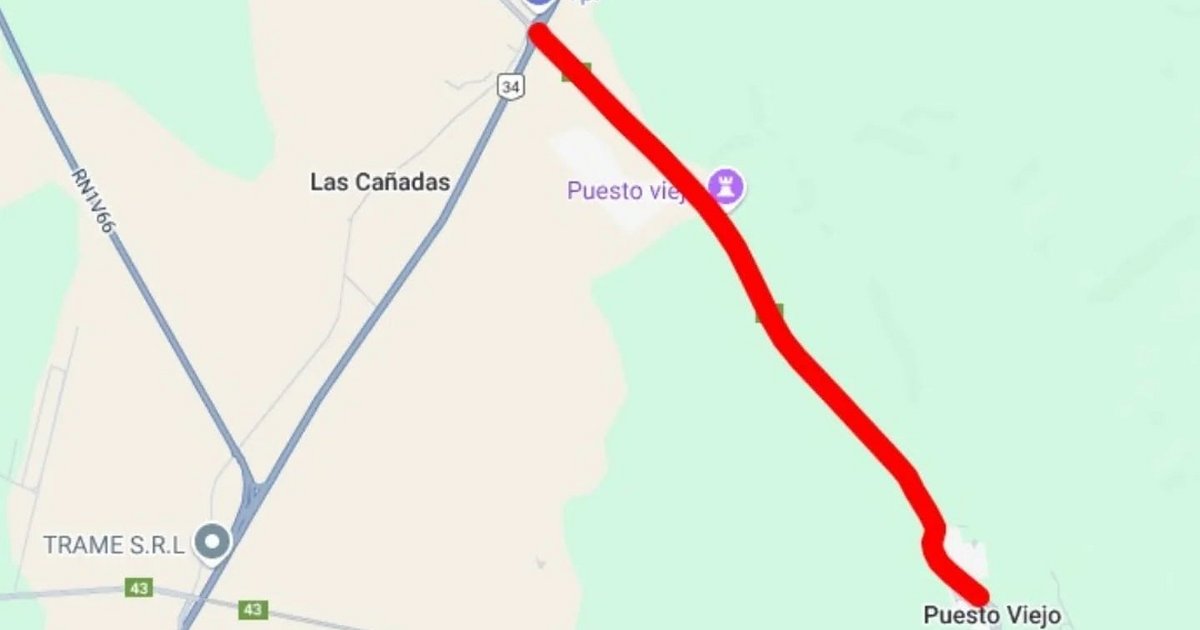 Corte total en ruta provincial 53 por obras de repavimentación