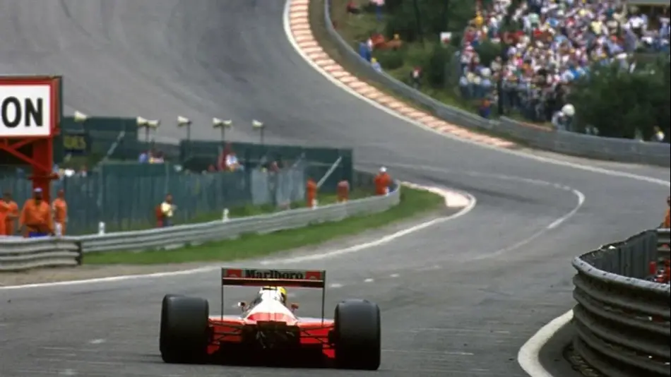 Eau Rouge, la curva del GP de Bélgica en la que Senna hablaba con Dios