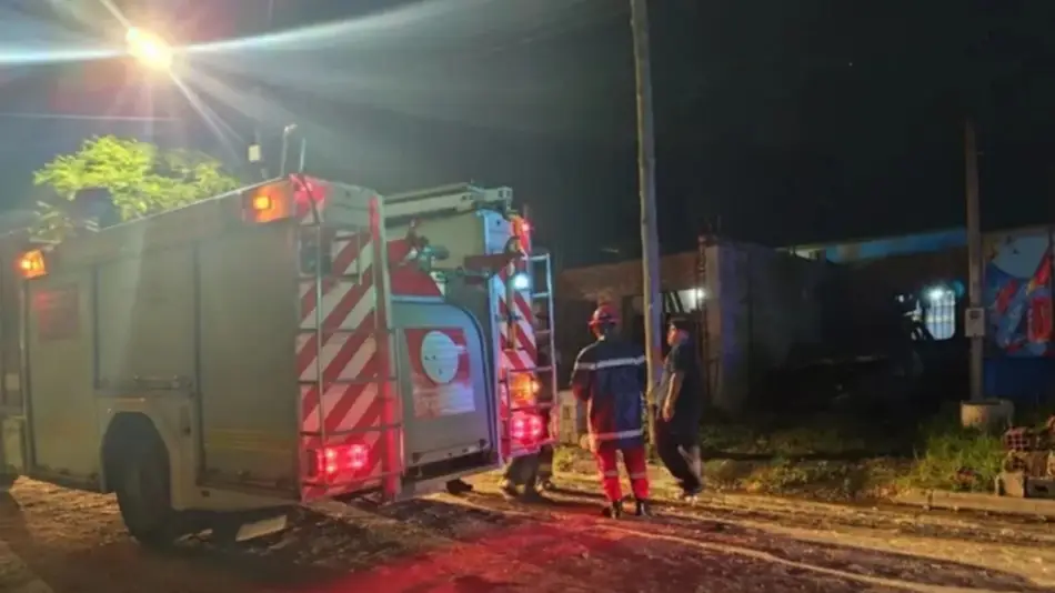Hacían fuego para cocinar y provocaron un incendio