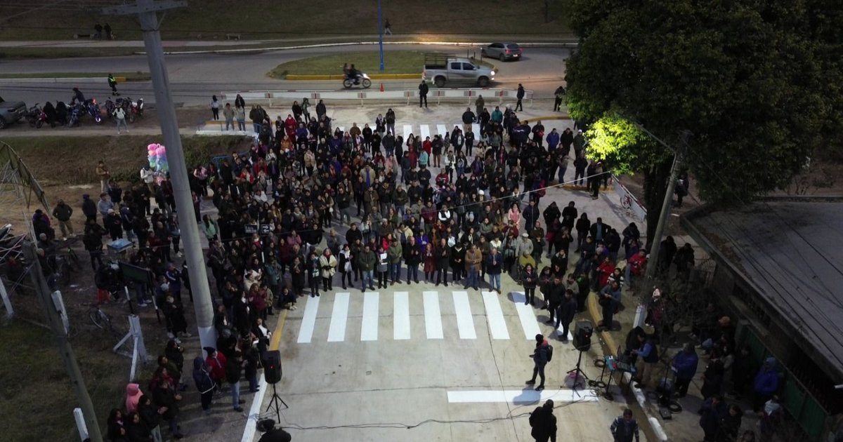 Intendente Rivarola inauguró pavimentación integral