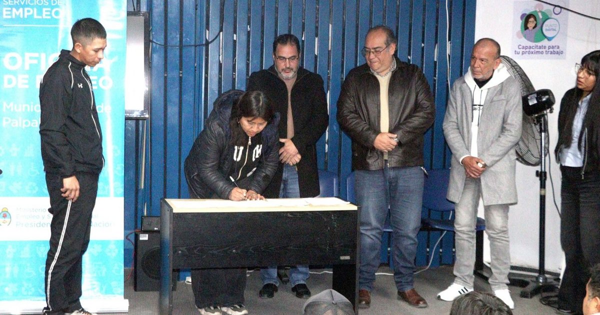 Jóvenes de Palpalá en su primera experiencia laboral