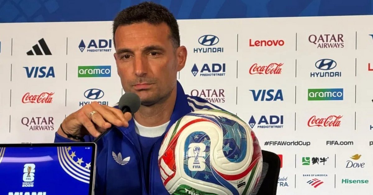 "Este equipo nunca se rinde", expresó Scaloni