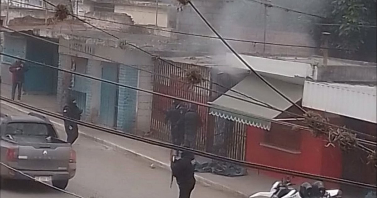 Dejó un brasero encendido y casi provoca un incendio