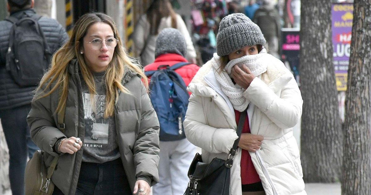 Martes frio con máxima de 16 grados