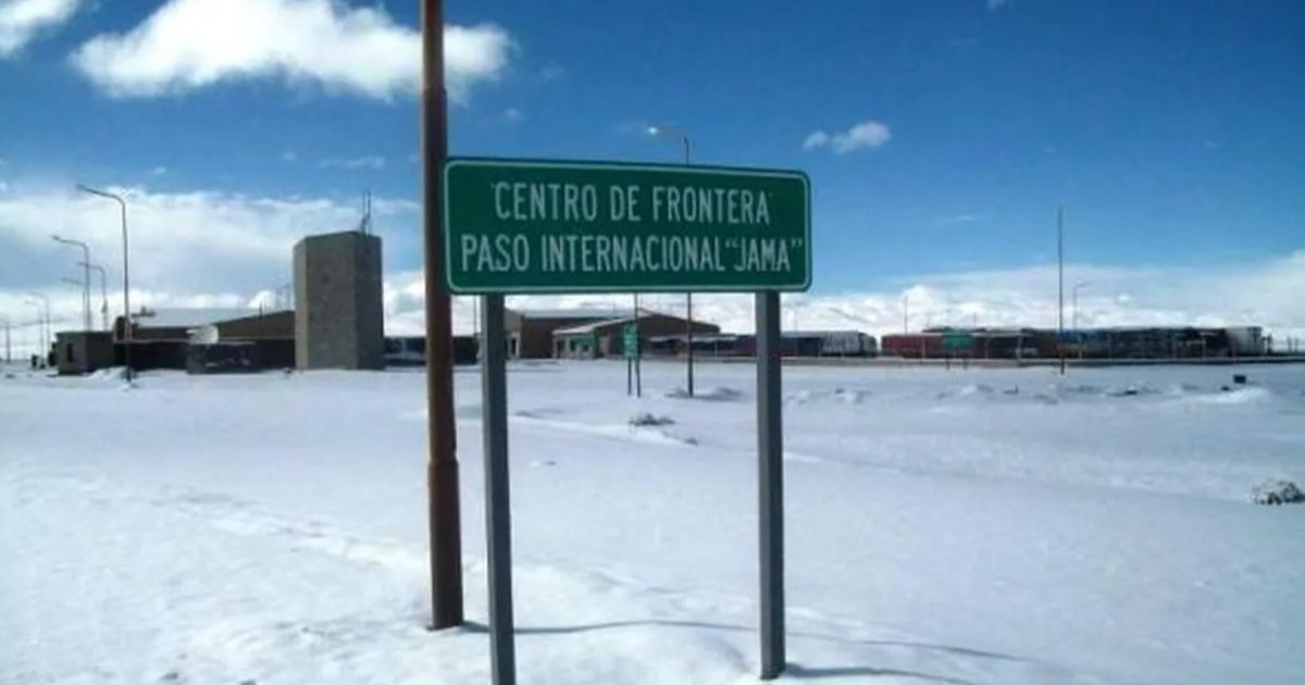 Habilitan el Paso de Jama con máxima precaución por hielo en la ruta