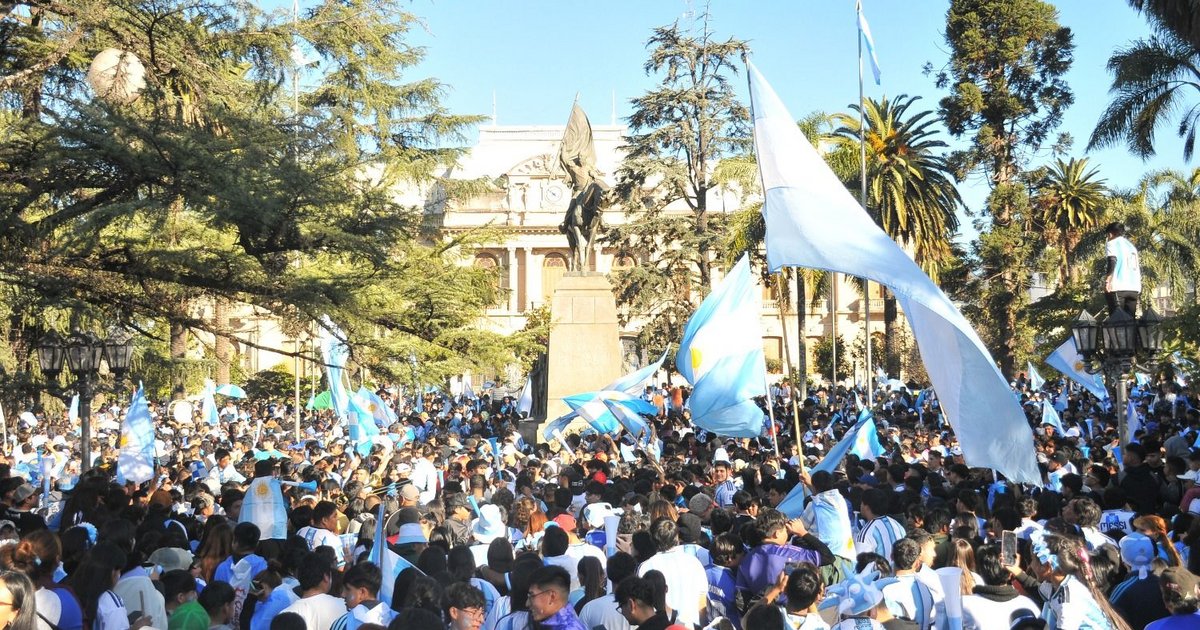 Festejo en Capital se prolongó por largas horas