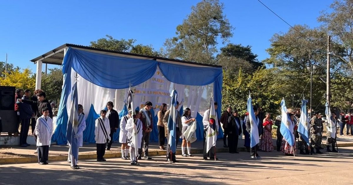 En Vinalito el festejo patrio se concretó el miércoles