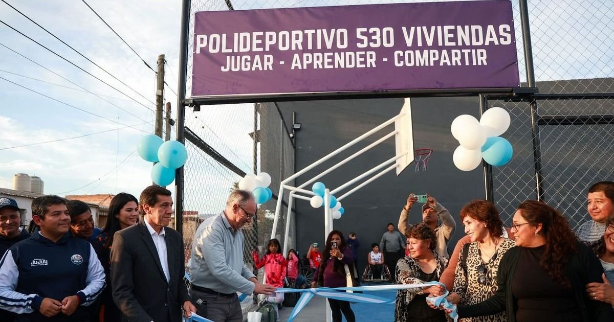 Jujuy estrenó el primer polideportivo inclusivo de San Salvador