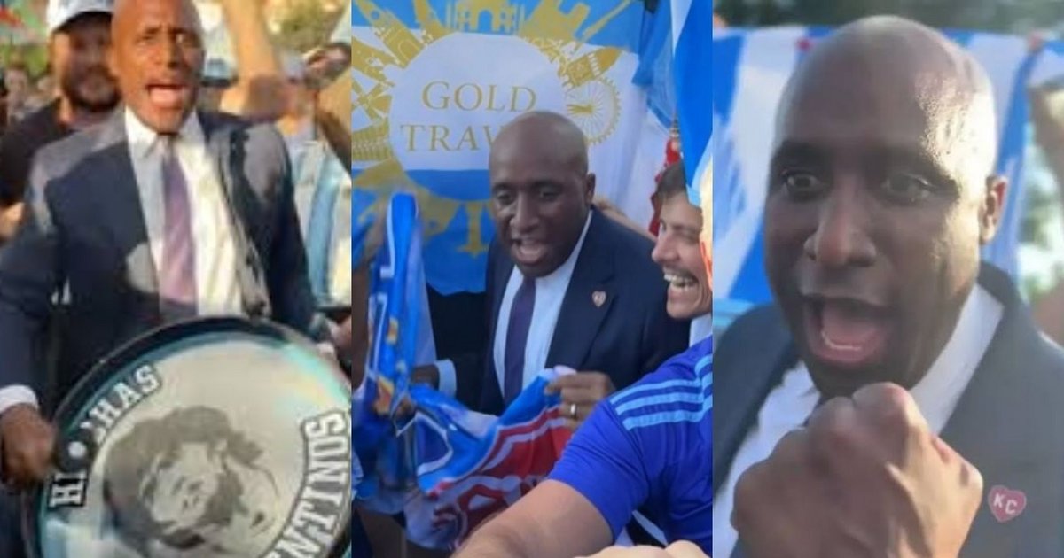 El alcalde de Kansas City se sumó al banderazo con los hinchas