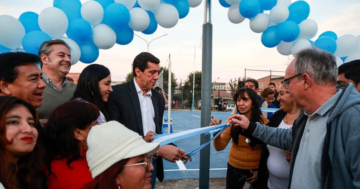 El barrio 308 Viviendas tiene polideportivo renovado