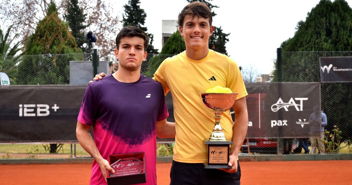 Carlos Zárate se consagró campeón del M15 de San Salvador de Jujuy