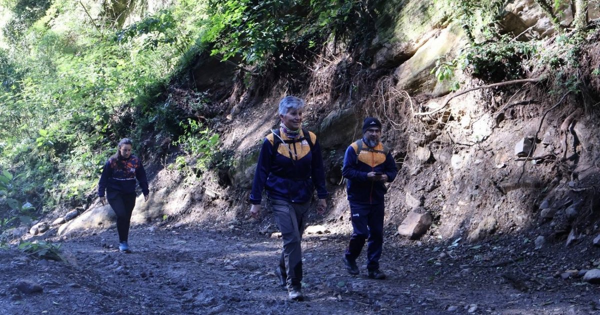 Trekking visitando el Angosto del Durazno en El Fuerte