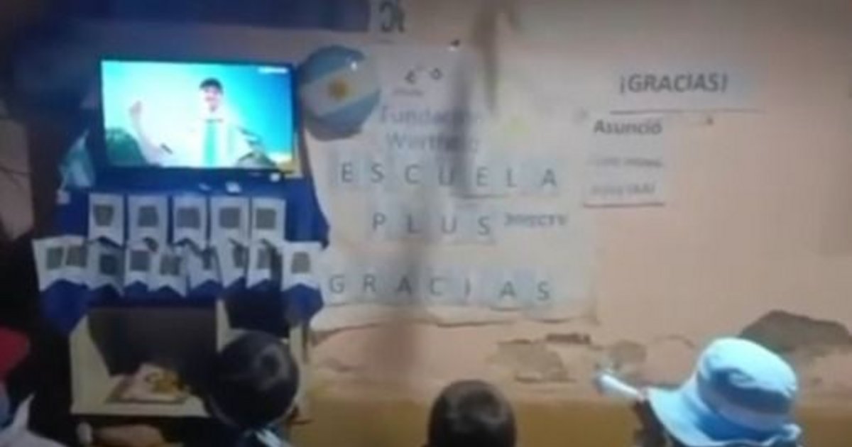 Alumnos jujeños vieron por primera vez un partido de la Selección Argentina
