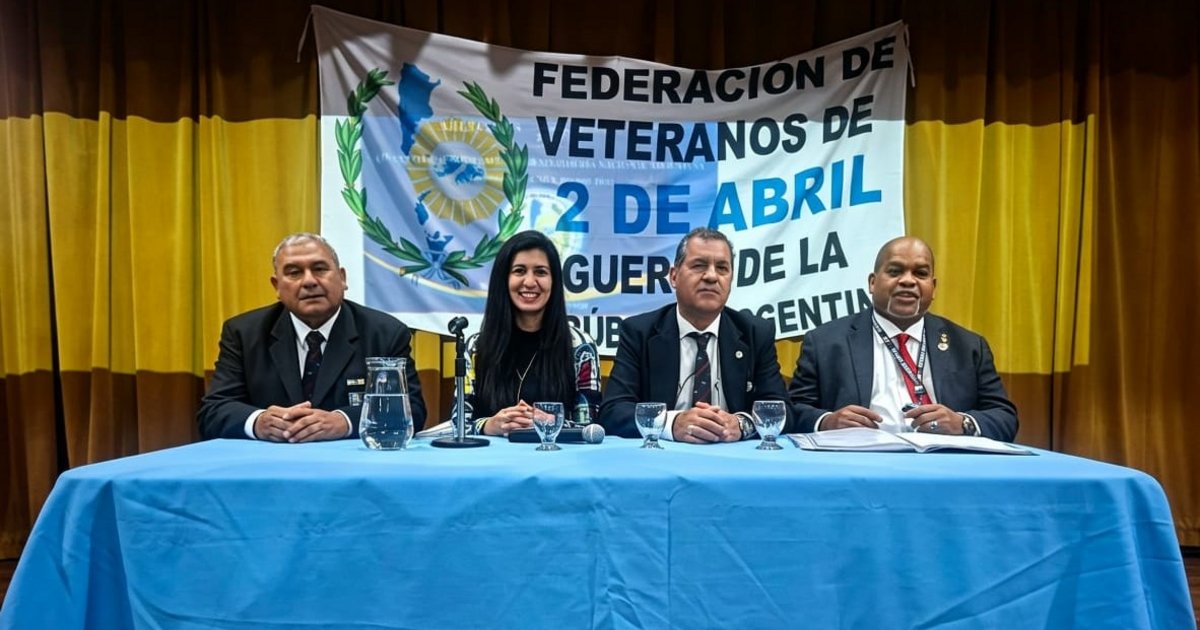 La Federación de Veteranos de Guerra "2 de Abril", reafirmo el sentimiento malvinero