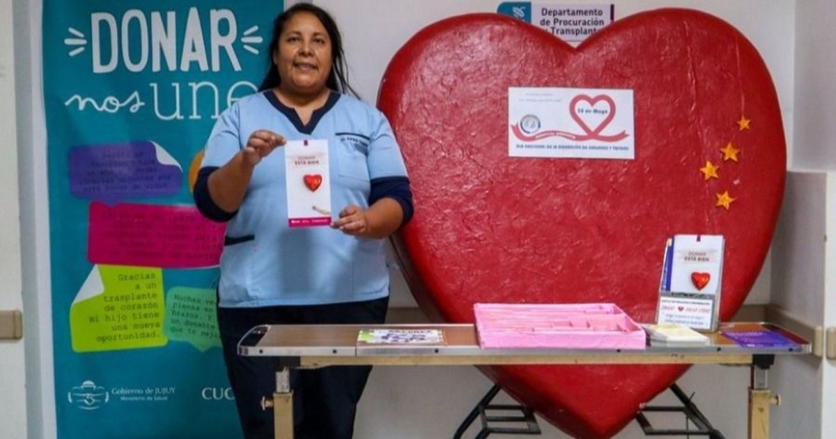 Jujuy supera la media nacional en la donación de órganos