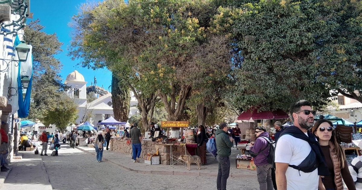 La linda Humahuaca inició las vacaciones