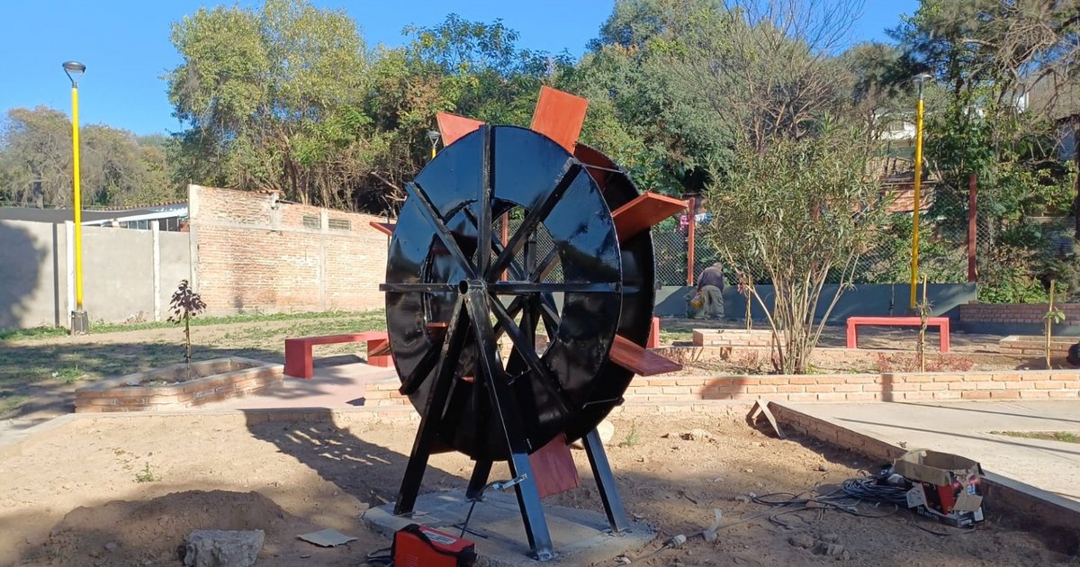 Avanzan los trabajos finales en la Plaza del Molino de San Pedro