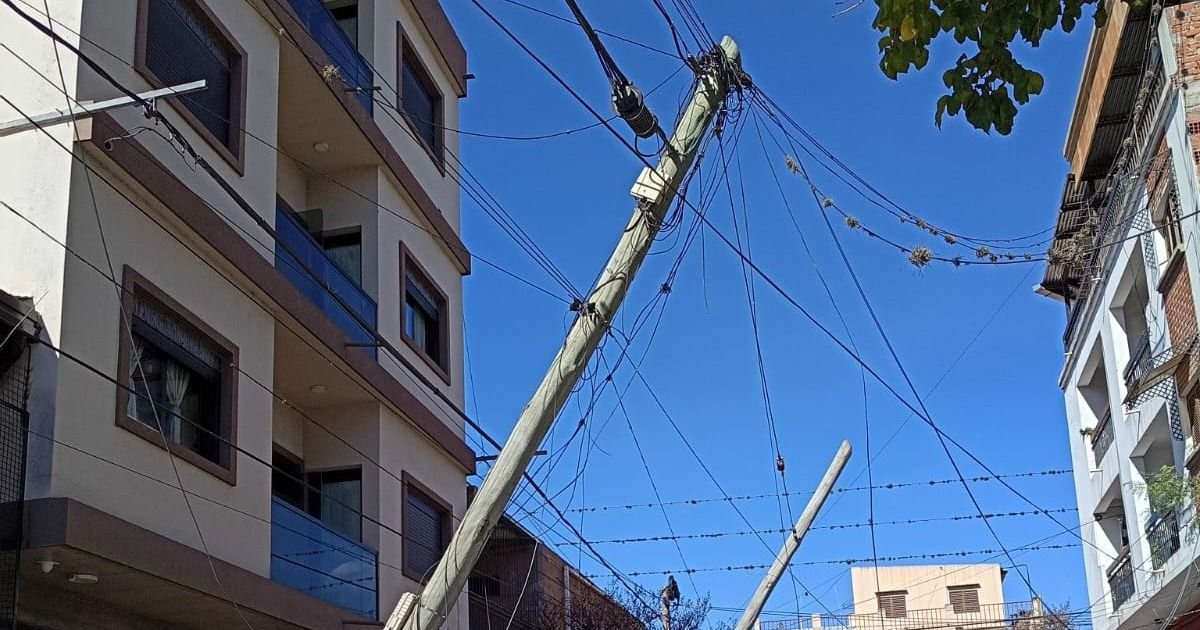 EJESA extiende los trabajos por los daños del viento Zonda