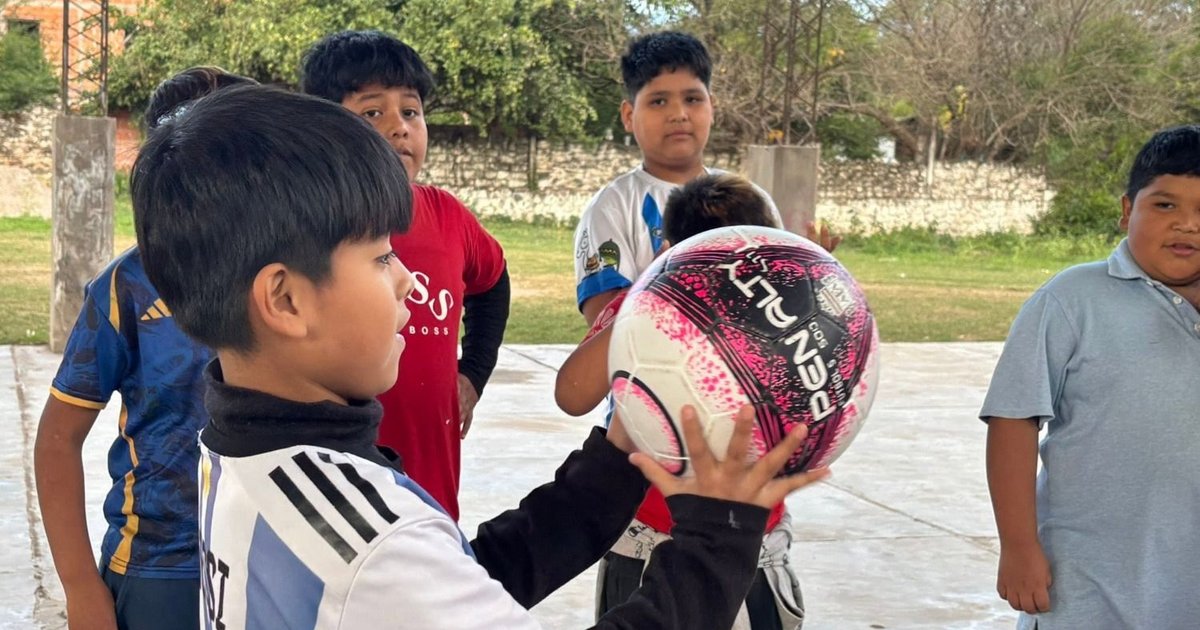 Olimpiadas de invierno para niños de El Piquete