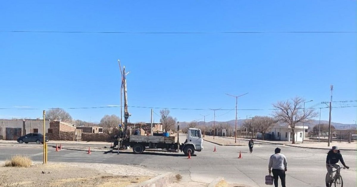 En Abra Pampa iluminan calles para mayor seguridad