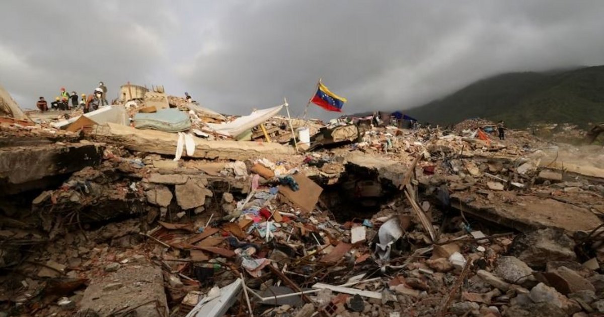 El gobierno de Venezuela ascendió a 5.278 muertos por los terremotos
