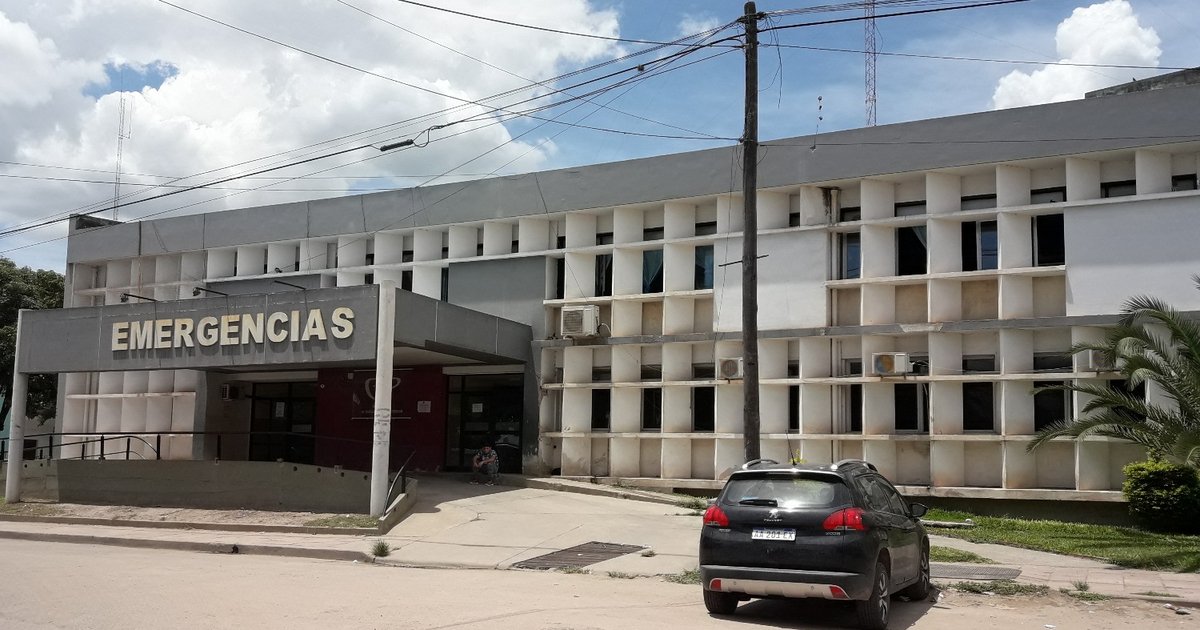 Motociclista fue hospitalizado tras sufrir un incidente vial