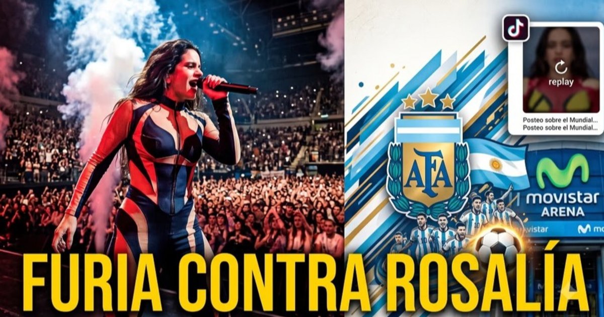 Crece el repudio a Rosalía: fanáticos venden sus entradas tras su polémico posteo sobre la Selección
