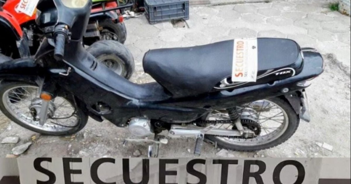 “Motochorros” detenidos después de robar a una pareja