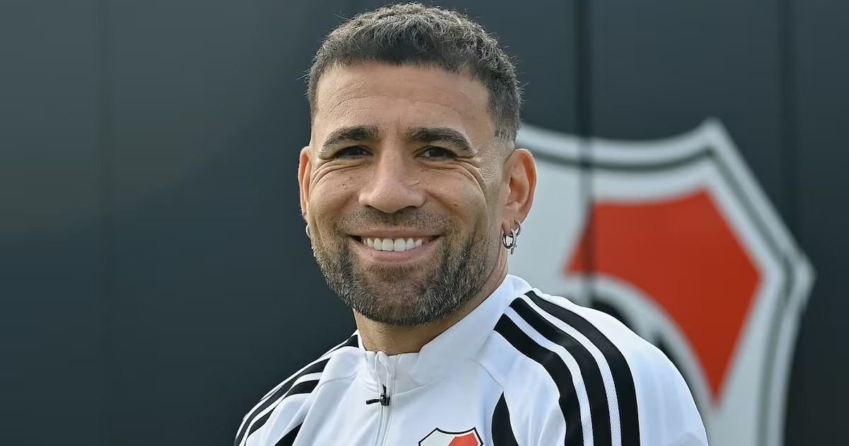 Nicolás Otamendi se sumó a los trabajos en River