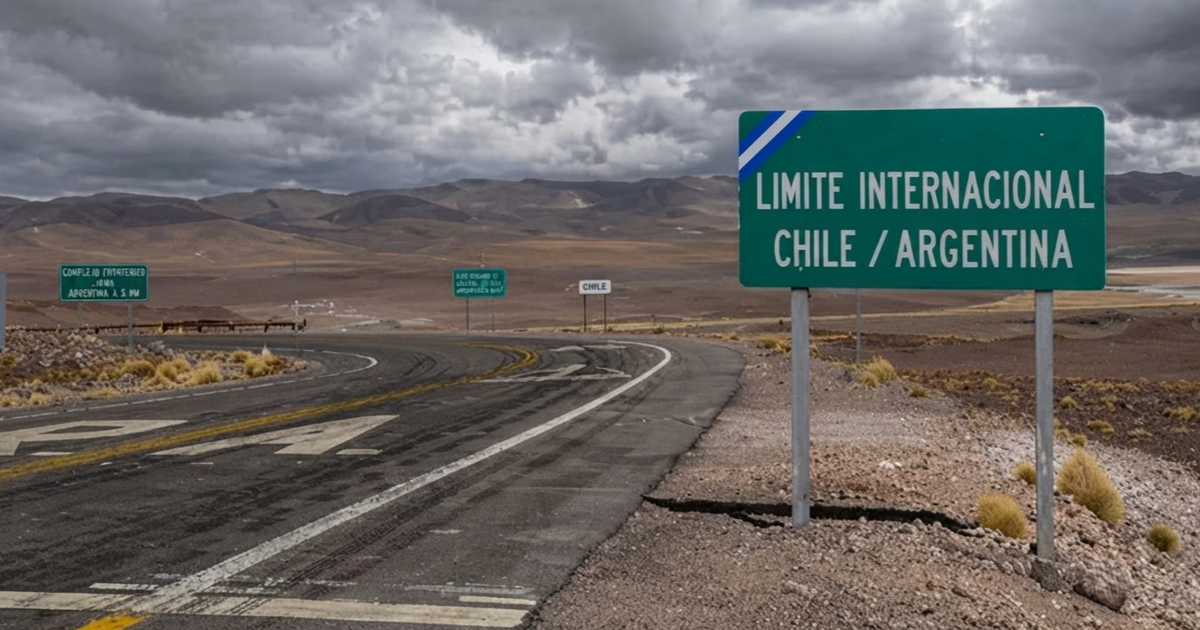Paso de Jama cerrado para transporte de carga por fuertes vientos
