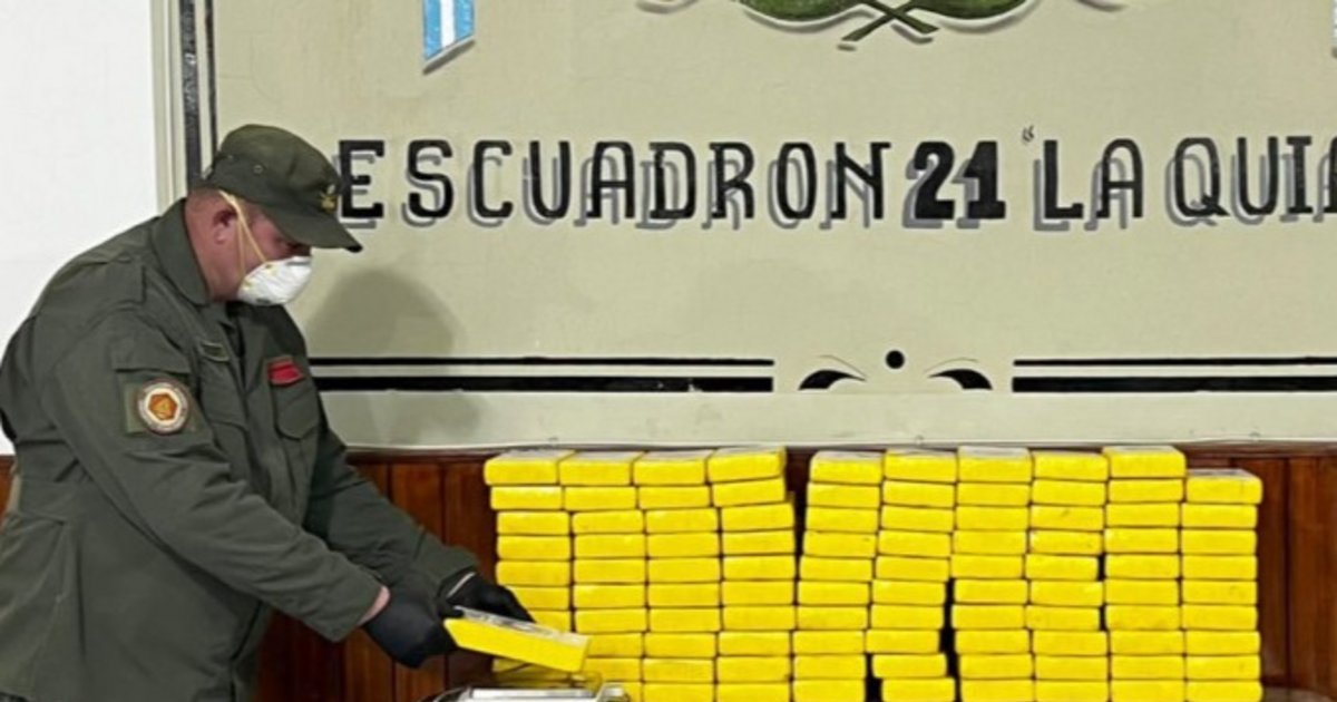 Cayó en Jujuy con más de 100 kilos de cocaína